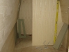 Looking towards what will be the bathroom