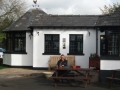 Ken outside the Bridge Inn Brewood