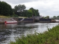 Moored below Hazelford Lock (5)