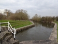 Waiting for Bishops Meadow Lock.JPG