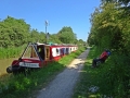 Moored at Offerton Locks