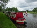Moored at Tixall Wide