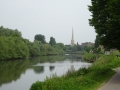 View from mooring on the river at Worcester (2)