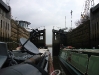 Bottom gates close