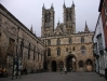 Entrance to Lincoln Cathedral