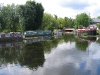 Moorings above the lock at Mountsorrel