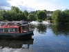 Moorings below the lock at Mounsorrel